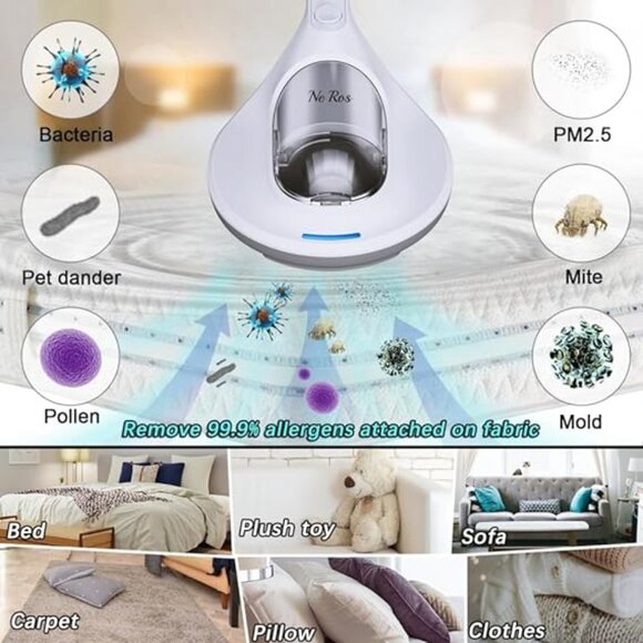 Handheld Bed Vacuum Cleaner UV-C, Allergen Vacuum *NEW* - Picture 2 of 5